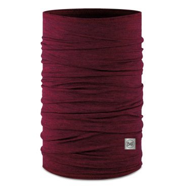 Бандана Buff Lightweight Merino Wool Solid Garnet, бордовый, 2023, 132280.653.10.00