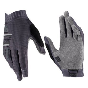 Велоперчатки Leatt MTB 1.0 GripR Glove, Stealth, 2023, 6023046202