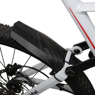 Крыло велосипедное Zefal Deflector Lite Rear Mudguard, заднее, 26/27.5/29, черный, 2023, 2508
