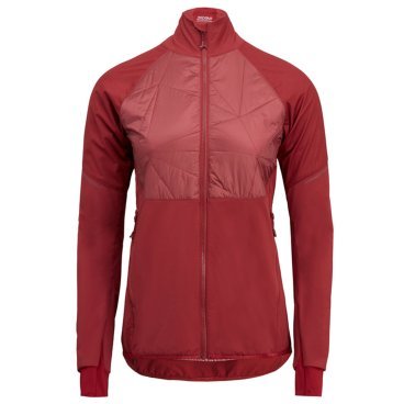 Куртка беговая SILVINI Cortena W Merlot, женский, бордовый, 2022-23, WJ2121_2222