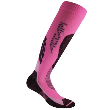Носки горнолыжные Accapi Ski Performance Fuxia Fluo, розовый/черный, 2022-23, H0935_0929