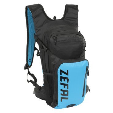 Велосипедный рюкзак Zefal Z Hydro Enduro Bag, 11L, гидропак 3L, синий/черный, 2023,