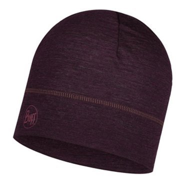 Шапка Buff Merino Lightweight Hat Solid Deep, фиолетовый, 2022-23, 113013.603.10.00