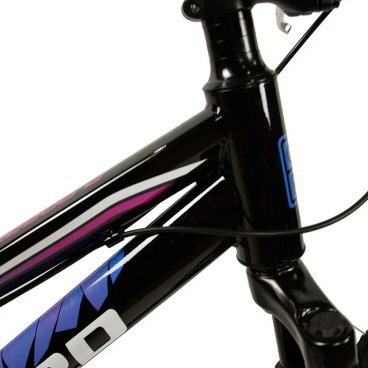 Детский велосипед Maxiscoo "Cord Mint", городской,  24", 7 скоростей, черный, 2023, CRD-STD2401