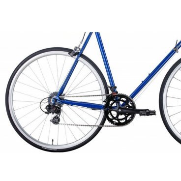 Шоссейный велосипеды BEAR BIKE Minsk, 700C, 14 скоростей, синий, 2021, VX23208