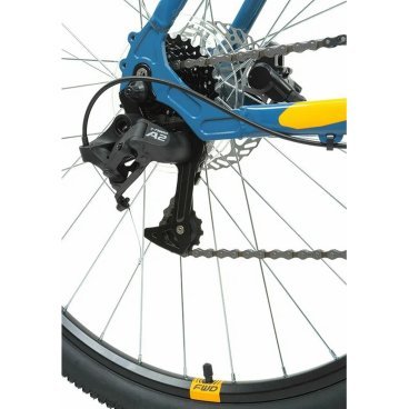 Горный велосипед FORWARD APACHE 3.2 HD, 29", 24 скорости, рама 17", бирюзовый/оранжевый, 2022, VX23115