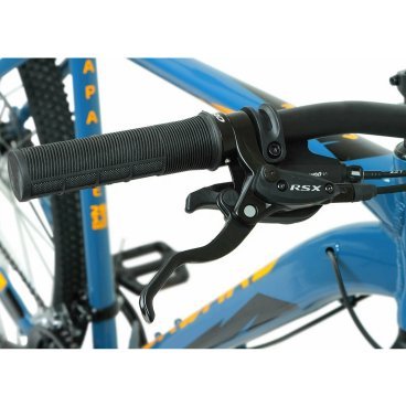 Горный велосипед FORWARD APACHE 3.2 HD, 29", 24 скорости, рама 17", бирюзовый/оранжевый, 2022, VX23115