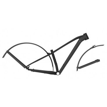 Крылья велосипедные Syncros MTB, 27,5", комплект, черный, 2023, ES288345-0001