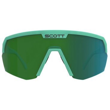 Очки велосипедные SCOTT Sport Shield, soft teal green/green chrome, ES281188-7486121