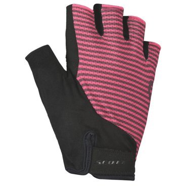 Велоперчатки SCOTT Aspect Gel, короткие пальцы, dark purple/carmine pink, ES289380-7162