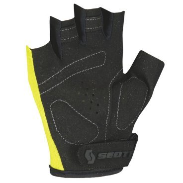 Велоперчатки SCOTT Junior Aspect Sport, короткие пальцы, sulphur yellow/black, ES289386-5083