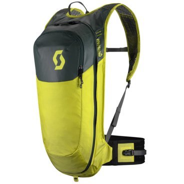 Велорюкзак SCOTT Trail Protect Airflex FR', 10L, sulphur yellow/smoked green, ES281111-6871