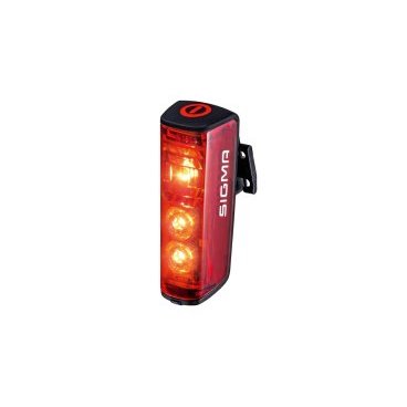 Фонарь велосипедный задний SIGMA, Blaze Flash w/brake light, USB фонарь, 3 режима, 4-015110