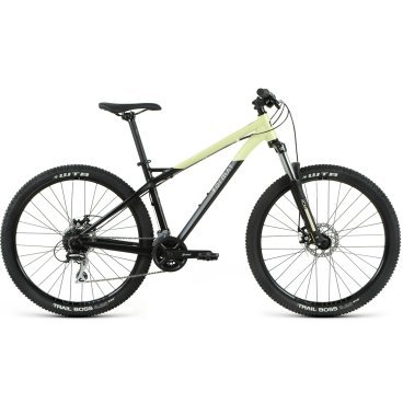 Горный велосипед FORMAT 1315, 27.5", 16 скоростей, черный-мат/бежевый-мат, 2023, VX23258