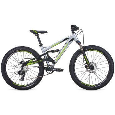 Фото Подростковый велосипед FORMAT 6612, 24", 8 скоростей, серебристый/черный матовый, 2021, VX23305