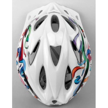 Велошлем Vinca Sport "Cool", взрослый, IN-MOLD, белый, VSH 25 "Cool" White (M)