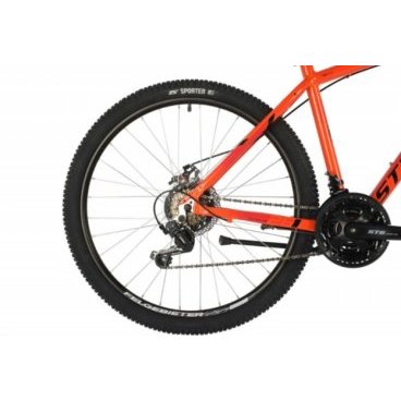 Горный велосипед STINGER 26" ELEMENT EVO оранжевый, алюминий, размер 18, 2022, VX46758
