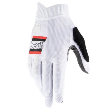 Велоперчатки подростковые Leatt MTB 1.0 GripR Junior Glove, White, 2023, 6023046702
