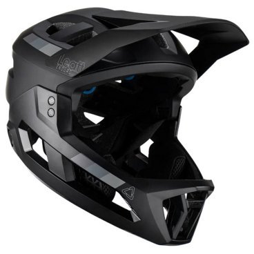 Велошлем подростковый Leatt MTB Enduro 2.0 Junior Helmet, Stealth, 2023, 1023015000