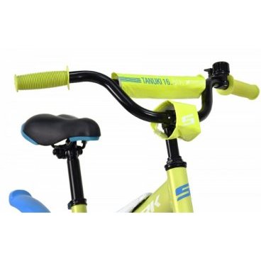 Велосипед детский StarkTanuki 16 Boy зеленый/синий/белый, 2023, HQ-0010240