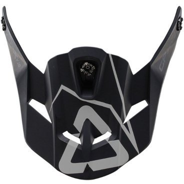 Фото Козырек к шлему Leatt GPX 6.5 Visor, Carbon/Silver, размер: OS, 2019, 4017110711