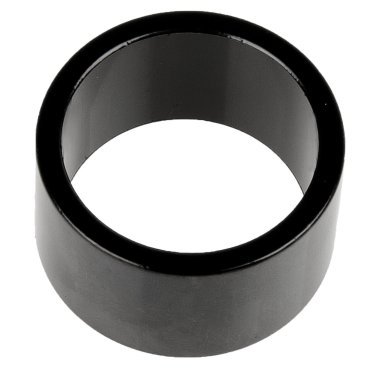 Фото Рулевой спейсер (проставочное кольцо) M-WAVE, 20 мм, 1 1/8", черное, 5-390604