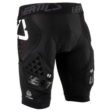 Велошорты защитные Leatt 3DF 4.0 Impact Shorts, Black, 2023, 5019000312