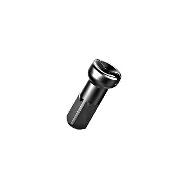 Фото Ниппель латунный Pillar Brass TG-Hexa nipple 14G x 14 mm Black, NBT430014