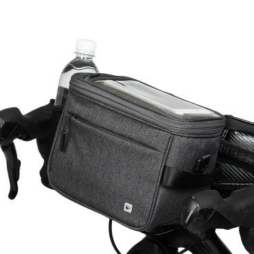 Велосумка Rhinowalk Handlebar bag, 4L, на руль с окном под карту, ARV000301
