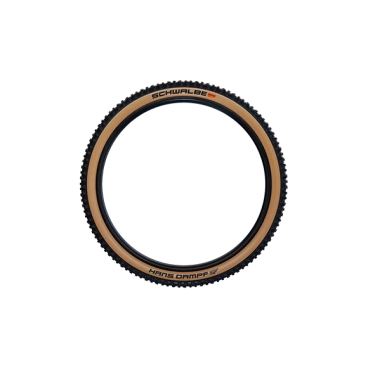 Велопокрышка Schwalbe HANS DAMPF 27.5 x 2.60, 67 EPI, 1195 грамм, фолдинговая, бескамерная, черная, 11654301