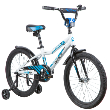 Детский велосипед NOVATRACK 20" CRON, белый, нет багажника, 2019, VX34080