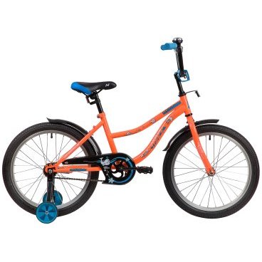 Фото Детский велосипед NOVATRACK 20" NEPTUNE оранжевый, 2020, VX39700
