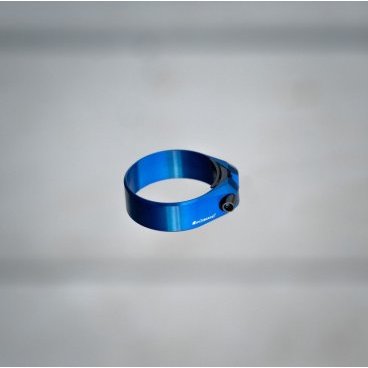 Подседельный зажим Intend Corona, диаметр 34.9мм, из алюминиевого сплава, синий, 9-016bl