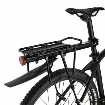 Велобагажник ROCKBROS, алюминиевый, универсальный, черный, RB_HJ10011