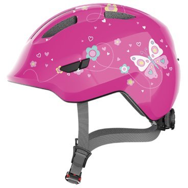 Велошлем ABUS Smiley 3.0, детский, pink butterfly, 672583_ABUS