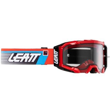 Веломаска Leatt Velocity 5.5 Red Light Grey 58%, 8024070360