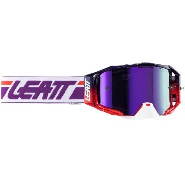 Веломаска Leatt Velocity 6.5 Iriz SunDown Purple 30%, 8024070140