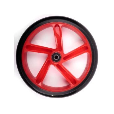 Колесо Vinca Sport для самоката Полиуретан, ABEC 9, диам. - 200мм, красное, SC 200 red
