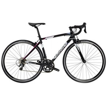 Фото Шоссейный велосипед Wilier LUNA Tiagra, 28", 20 скоростей, черный/белый/розовый, 2023, E125T
