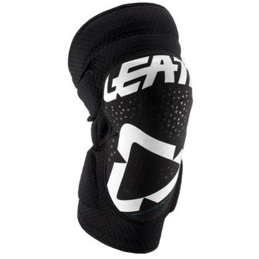 Наколенники Leatt 3DF 5.0 Zip Knee Guard, White/Black, 2024, 5019400522