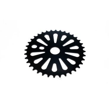 Звезда велосипедная передняя TRIX, BMX, 36 зубов, 1/2 х 1/8", черная, SXH-OPC127
