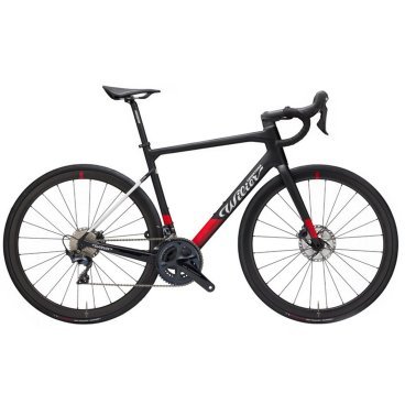 Шоссейный велосипед Wilier Garda Disc SRAM FORCE AXS Ksyrium, 28", черный/красный, 2023, B206UDSRMBLACKRED