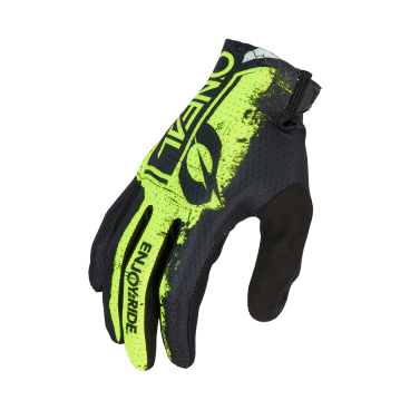 Велоперчатки O'Neal, MATRIX Glove SHOCKER V.23, black/neon yellow, 0391-179