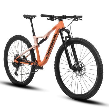 Горный велосипед MTB (двухподвесный) Orbea OIZ H20, 29", оранжевый/бежевый, 2023, N233