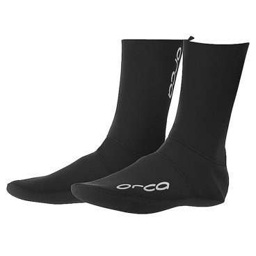 Гидроноски Orca Swim Socks, неопрен, черный, MA47