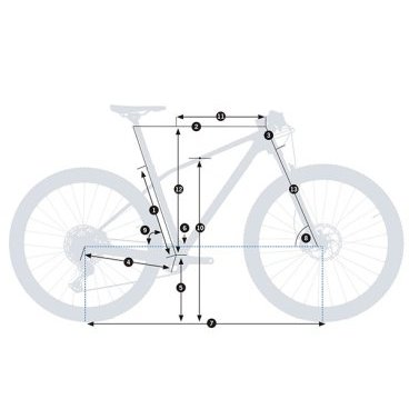 Велосипед MTB Orbea Alma M30, XL, 2023, M222