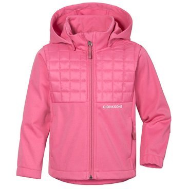 Куртка детская DIDRIKSONS BRISKA HYBRID KID'S JKT 667, неоновый розовый, 504016