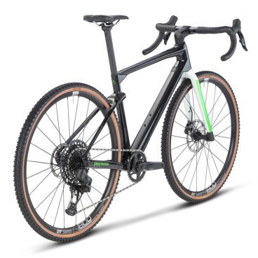 Велосипед гравел BMC URS 01 FOUR, 28", Black/Green. 2023, URS01Four