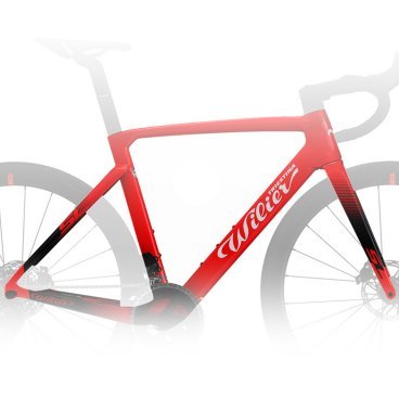 Рама велосипедная Wilier Cento10 SL Disc, Red Black, 2023, В205