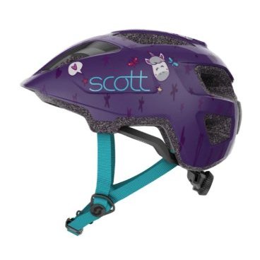 Шлем SCOTT Spunto Kid  (CE) deep purple/blue, ES275235-6932